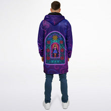 Load image into Gallery viewer, Psychedelic Lady Guadalupe Zipper Cloak - DopeDesignClothing