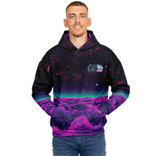 Load image into Gallery viewer, E-girl in Orbit Heavyweight Oversized Hoodie - DopeDesignClothing