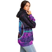 Load image into Gallery viewer, E-girl in Orbit Heavyweight Oversized Hoodie - DopeDesignClothing