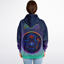 Load image into Gallery viewer, Ethereally Stained Glass Heavyweight Oversized Hoodie - DopeDesignClothing