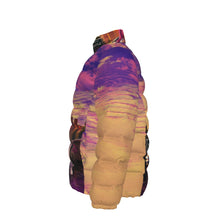 Load image into Gallery viewer, All-Over Print Unisex Stand collar slim down jacket - DopeDesignClothing
