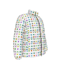 Load image into Gallery viewer, Pills of Ibiza White Duck Down Puffer jacket - DopeDesignClothing