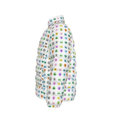 Load image into Gallery viewer, Pills of Ibiza White Duck Down Puffer jacket - DopeDesignClothing