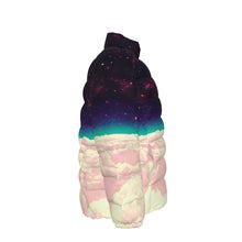 Load image into Gallery viewer, Vaporwave Skies Duck Down Puffer Jacket