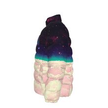 Load image into Gallery viewer, Vaporwave Skies Duck Down Puffer Jacket