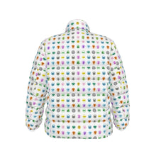 Load image into Gallery viewer, Pills of Ibiza White Duck Down Puffer jacket - DopeDesignClothing