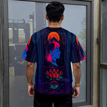 Load image into Gallery viewer, Neon Ethereal Girl T-shirt|180GSM