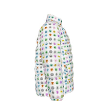 Load image into Gallery viewer, Pills of Ibiza White Duck Down Puffer jacket - DopeDesignClothing