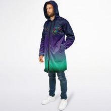 Load image into Gallery viewer, Ethereally Stained Glass Zipper Cloak - DopeDesignClothing