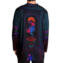 Load image into Gallery viewer, Neon Ethereal girl Hockey Jersey - DopeDesignClothing