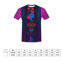 Load image into Gallery viewer, Glitter Neon Ethereal Girl T-Shirt - DopeDesignClothing