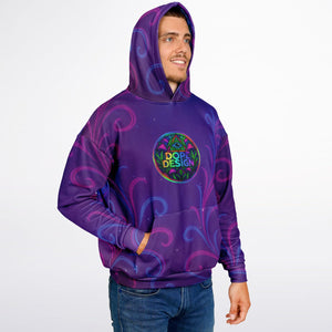 Psychedelic Lady Guadalupe Oversized Hoodie - DopeDesignClothing