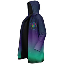 Load image into Gallery viewer, Ethereally Stained Glass Zipper Cloak - DopeDesignClothing