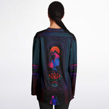 Load image into Gallery viewer, Neon Ethereal girl Hockey Jersey - DopeDesignClothing