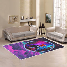 Load image into Gallery viewer, E girl in orbit 7x5 ft rug - DopeDesignClothing