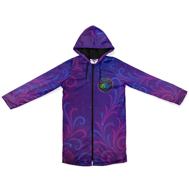 Psychedelic Lady Guadalupe Zipper Cloak - DopeDesignClothing