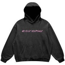 Load image into Gallery viewer, Go Fuck Yourself Heavyweight Washed Hoodie - DopeDesignClothing