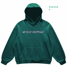 Load image into Gallery viewer, Go Fuck Yourself Heavyweight Washed Hoodie - DopeDesignClothing