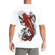 Load image into Gallery viewer, Burgundy Koi T-Shirt - DopeDesignClothing