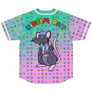 Riddim Rat Baseball Jersey - DopeDesignClothing