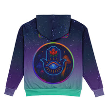 Load image into Gallery viewer, Ethereally Stained Glass Heavyweight Oversized Hoodie - DopeDesignClothing