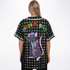 Black Riddim Rat Jersey - DopeDesignClothing