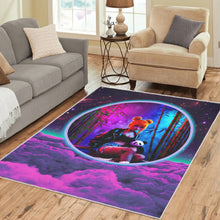 Load image into Gallery viewer, E girl in orbit 7x5 ft rug - DopeDesignClothing