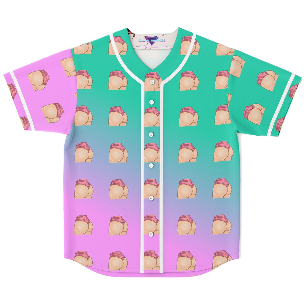 Booty Baseball Jersey - DopeDesignClothing