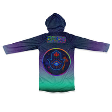 Load image into Gallery viewer, Ethereally Stained Glass Zipper Cloak - DopeDesignClothing