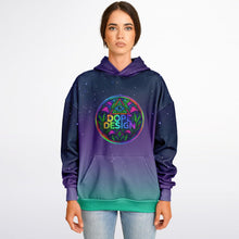 Load image into Gallery viewer, Ethereally Stained Glass Heavyweight Oversized Hoodie - DopeDesignClothing