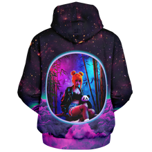 Load image into Gallery viewer, E-girl in Orbit Heavyweight Oversized Hoodie - DopeDesignClothing