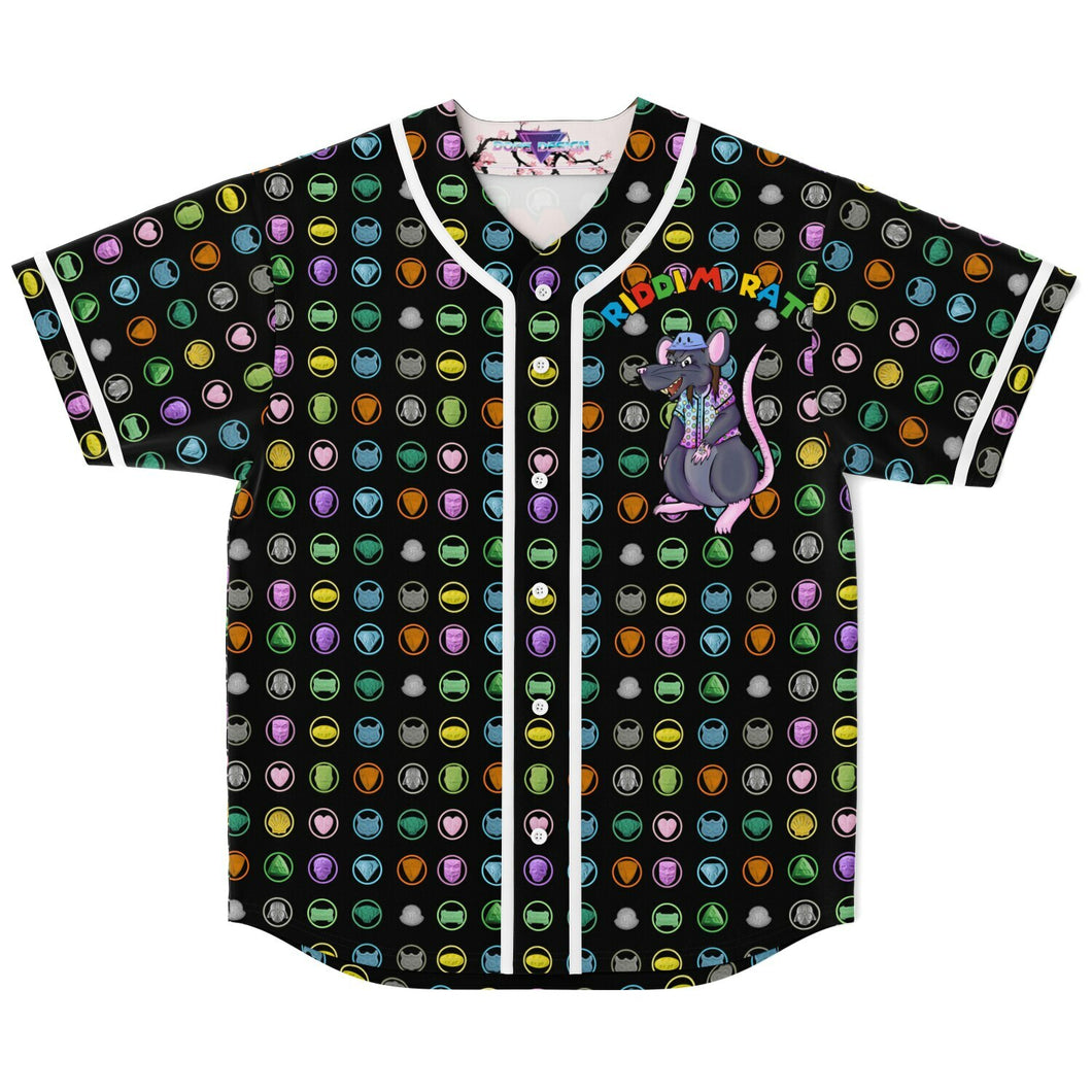 Black Riddim Rat Jersey - DopeDesignClothing