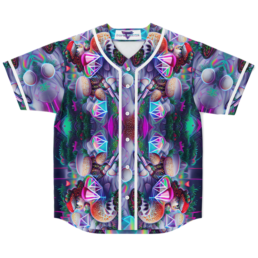 Psychoactive Romans Baseball Jersey - DopeDesignClothing