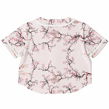 Load image into Gallery viewer, Cropped Baseball Jersey - AOP - DopeDesignClothing