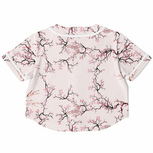 Cropped Baseball Jersey - AOP - DopeDesignClothing