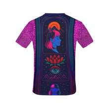 Load image into Gallery viewer, Glitter Neon Ethereal Girl T-Shirt - DopeDesignClothing
