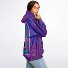 Load image into Gallery viewer, Psychedelic Lady Guadalupe Oversized Hoodie - DopeDesignClothing