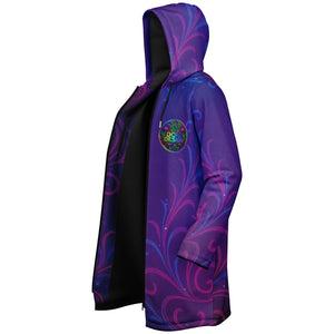 Psychedelic Lady Guadalupe Zipper Cloak - DopeDesignClothing