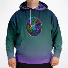 Load image into Gallery viewer, Etherial Stained Glass Hoodie Big and tall - DopeDesignClothing