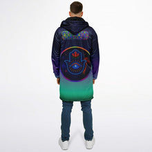 Load image into Gallery viewer, Ethereally Stained Glass Zipper Cloak - DopeDesignClothing