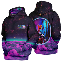Load image into Gallery viewer, E-girl in Orbit Heavyweight Oversized Hoodie - DopeDesignClothing