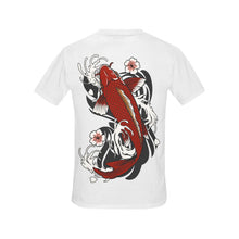 Load image into Gallery viewer, Burgundy Koi T-Shirt - DopeDesignClothing