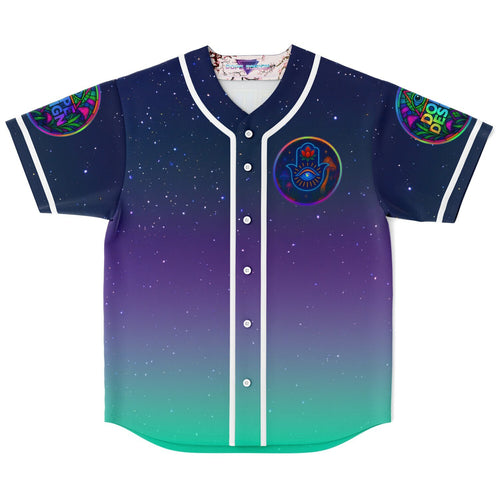 Ethereally Stained Glass Rave Jersey - DopeDesignClothing