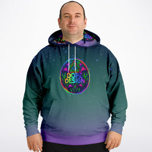 Etherial Stained Glass Hoodie Big and tall - DopeDesignClothing
