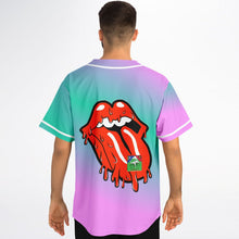 Load image into Gallery viewer, Psychedelic Kiss Baseball Jersey - DopeDesignClothing
