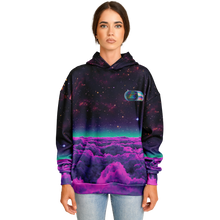 Load image into Gallery viewer, E-girl in Orbit Heavyweight Oversized Hoodie - DopeDesignClothing