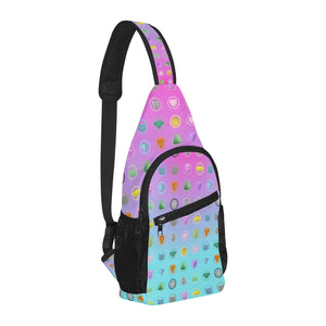 Pills of Ibiza Gradient Chest Bag - DopeDesignClothing