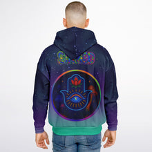 Load image into Gallery viewer, Ethereally Stained Glass Heavyweight Oversized Hoodie - DopeDesignClothing