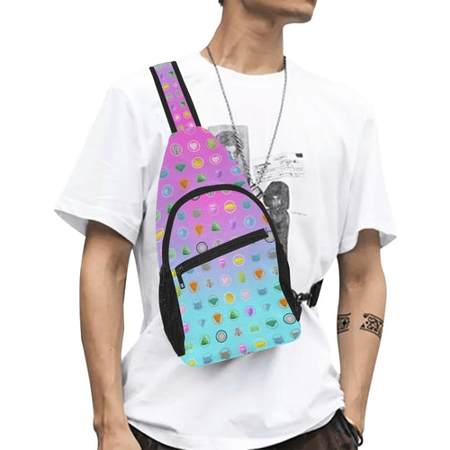 Pills of Ibiza Gradient Chest Bag - DopeDesignClothing