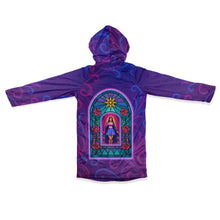 Load image into Gallery viewer, Psychedelic Lady Guadalupe Zipper Cloak - DopeDesignClothing